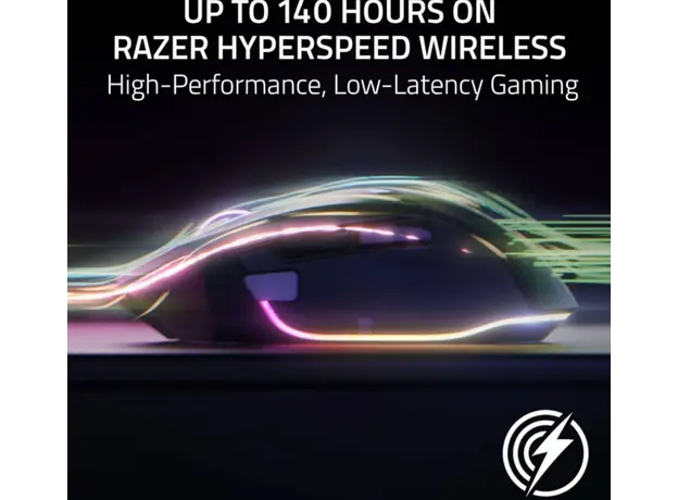 Razer Mouse Basilisk V3 Pro 35K, RGB, USB-A/WL/BT, Phantom Green Ed., 2 image