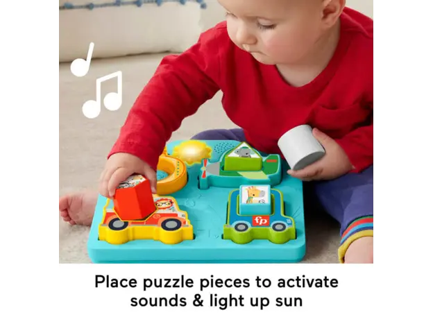 Toy figures MATTEL Shapes & Sound Vehicle Music, 2 image