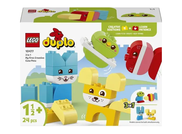 LEGO Constructor DUPLO My First 3 in 1 Creative Cute Pets