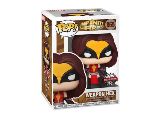 Collectible toy figure Funko POP! Bobble Marvel Avengers Infinity Warps Weapon Hex (Exc) 54622