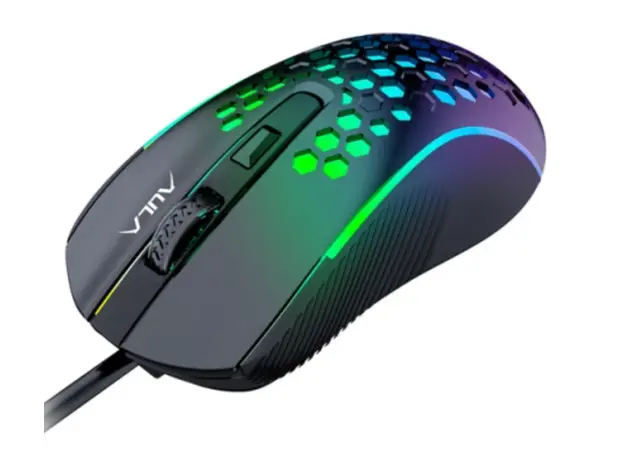 Mouse AULA S11 Ultra Lightweight Wired Gaming Mouse Black, 4 image