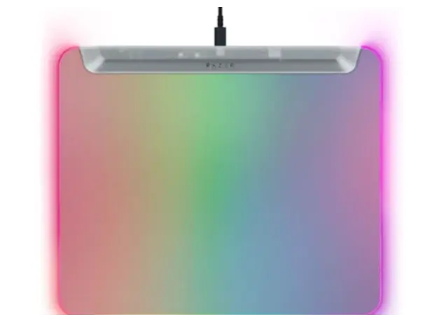Razer Mouse Pad Firefly V2 Pro, M (360x278x4.6mm), RGB, Phantom White Ed.