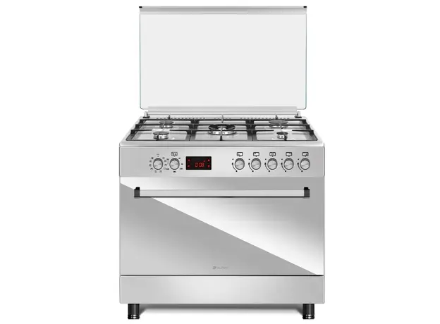 Stove ALNEO 9060 INOX PLUS ELECTRO FAN