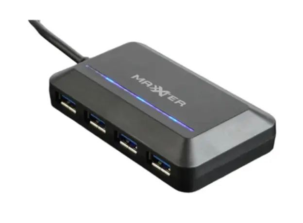 Adapter Gembird ACT-HUB3C-4P 4 port USB 3.1 Type-C Hub ultra-high data transfer 5Gbps, 3 image