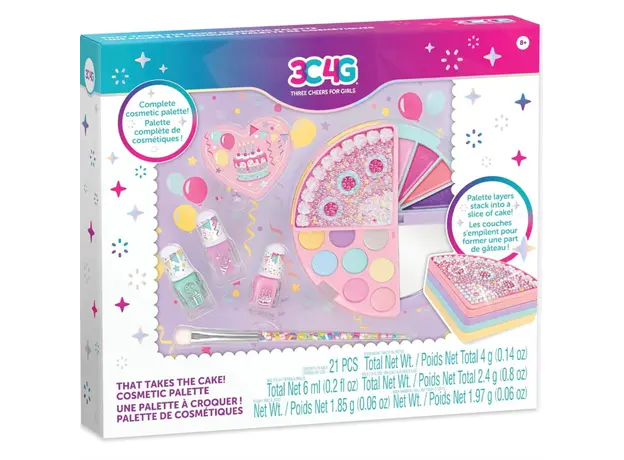 Child's Cosmetic Set Make It Real That Takes the Cake! Cosmetic Palette