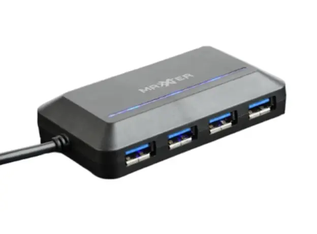 Adapter Gembird ACT-HUB3C-4P 4 port USB 3.1 Type-C Hub ultra-high data transfer 5Gbps, 2 image