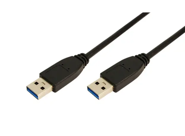 Logilink CU0038 USB 3.0 Cable AM to AM black 1m