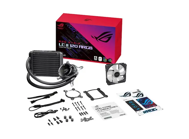 Cooler Asus ROG STRIX LC II 120 ARGB//AIO COOLER, SIGRID, ARGB FAN, AURA, 5 image