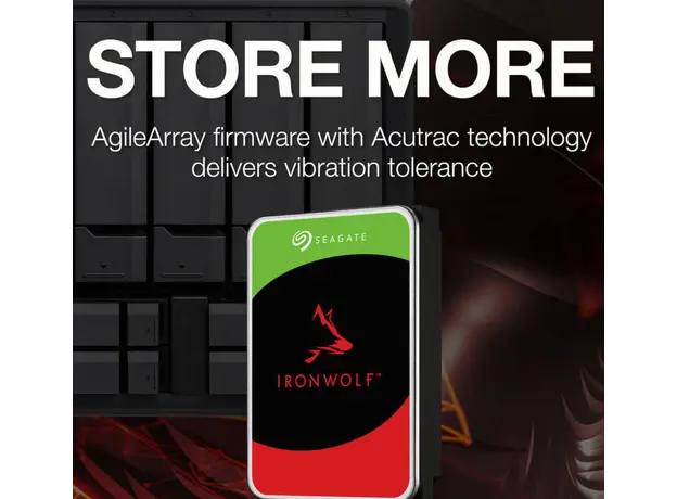 Seagate IronWolf NAS Hard Drive (ST6000VN006) (SATA 3.0-600), 3 image