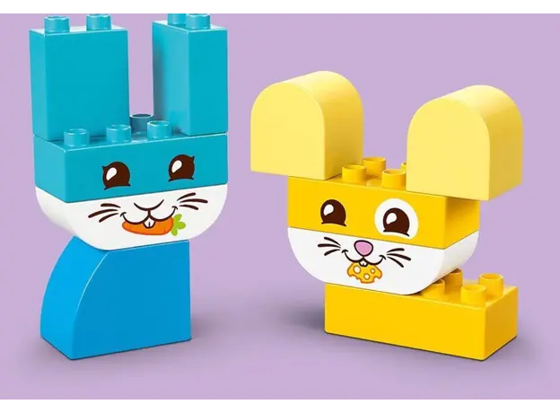 LEGO Constructor DUPLO My First 3 in 1 Creative Cute Pets, 4 image