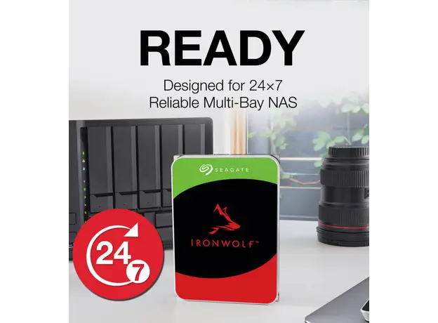 Seagate IronWolf NAS Hard Drive (ST6000VN006) (SATA 3.0-600), 2 image
