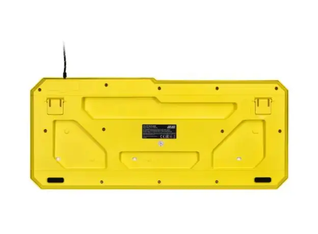 Keyboard 2E GAMING Membrane keyboard KG315 110key, USB-A, EN/RU, RGB, yellow, 5 image