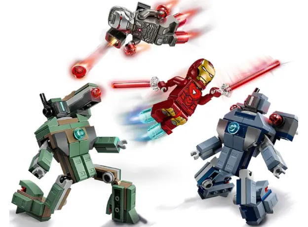 LEGO Constructor Super Heroes Iron Man & War Machine vs. Hammer Drones, 2 image