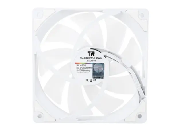 Fans THERMALRIGHT TL-C12CW-S ARGB White 1550 RPM±10% (in bulk), 7 image