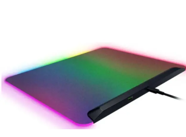 Razer Mouse Pad Firefly V2 Pro, M (360x278x4.6mm), RGB, Phantom Green Ed., 2 image