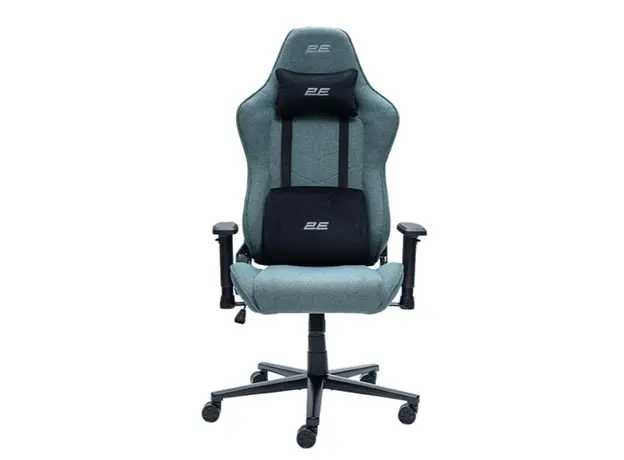 Gaming chair 2E BUSHIDO 2D-Armrests Green/2E-GC-BUS-ESGN