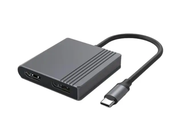 Gembird A-CM-HDMIFDPF-01 4K/60Hz USB-C to HDMI+DP Adapter