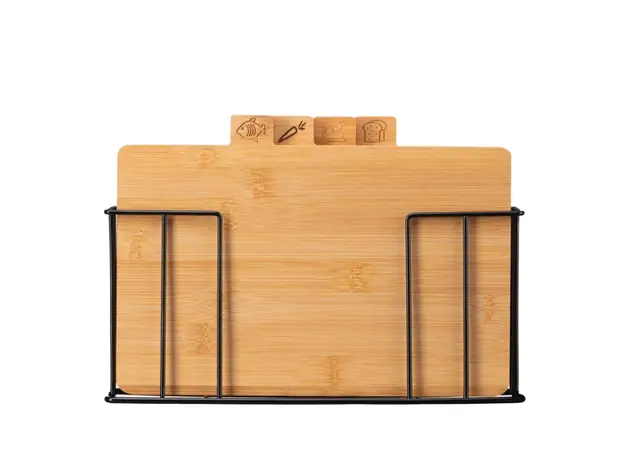 Cutting board Ardesto AR1430BA Midori, 4pcs, Set Of Cutting Boards, Wood, 2 image