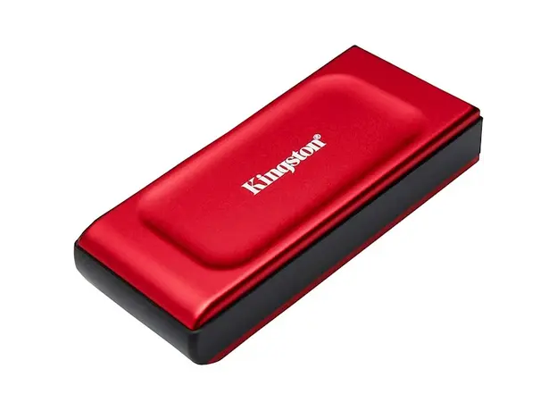 External hard drive Kingston SXS1000R/2000G, 2TB, External SSD, USB 3.2, Red, 2 image