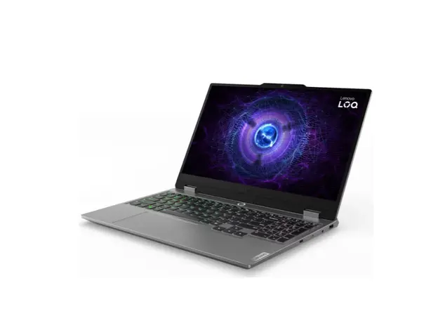 Laptop Lenovo LOQ 15.6" FHD 144Hz i5-13450HX 16GB 512GB SSD RTX 3050 6GB Luna Grey, 2 image