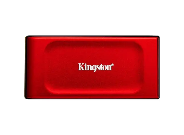 External hard drive Kingston SXS1000R/2000G, 2TB, External SSD, USB 3.2, Red