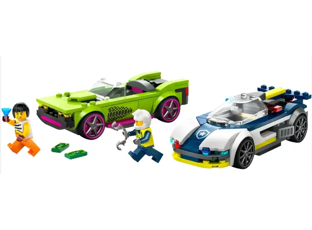LEGO LEGO Constructor CITY POLICE CAR AND MUSCLE CAR CHASE, 2 image
