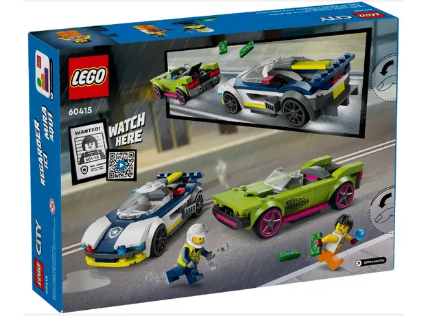 LEGO LEGO Constructor CITY POLICE CAR AND MUSCLE CAR CHASE, 4 image