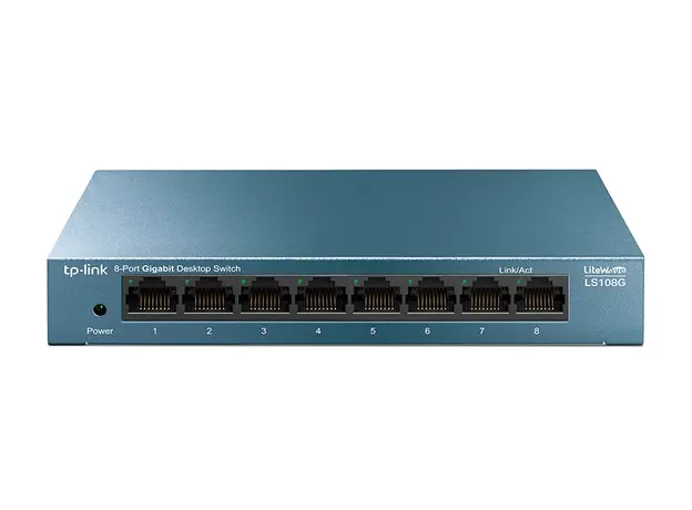 Switch TP-link LS108G, 8-Port 10/100/1000Mbps