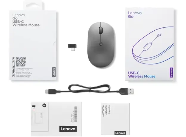Mouse Lenovo Go USB-C Wireless Mouse, 5 image