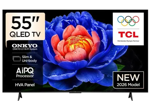 TCL QLED TV 55''(140cm)/ 55P7L 4K Google TV HDR10+