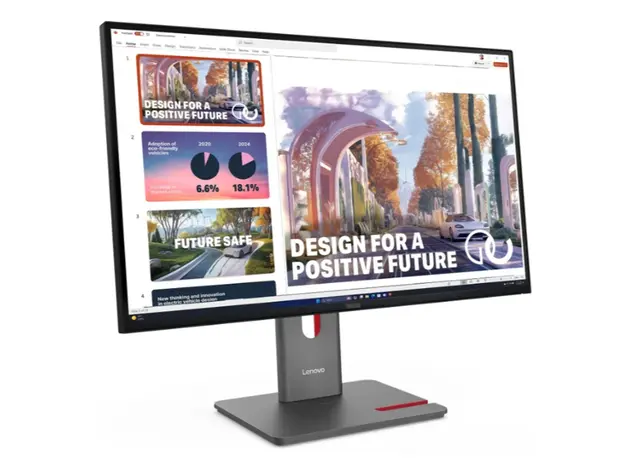 Monitor Lenovo ThinkVision P27QD-40 27" IPS QHD 2560x1440 4ms 120Hz Raven Black, 3 image