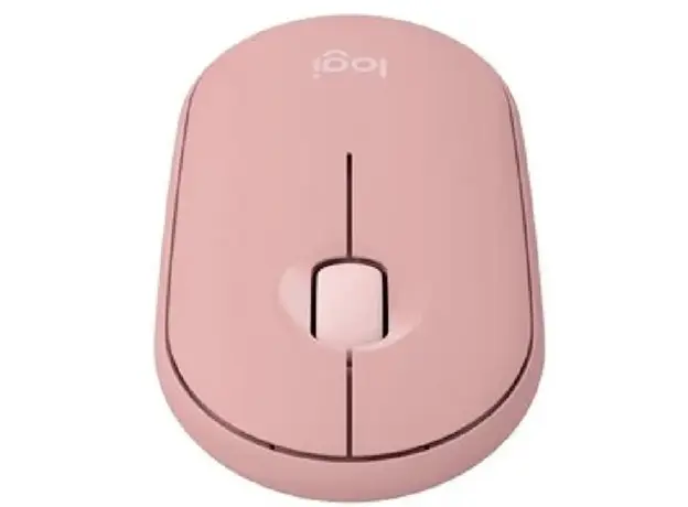 Mouse LOGITECH Pebble Mouse 2 M350s - TONAL ROSE - BT - EMEA-808 - DONGLELESS, 2 image