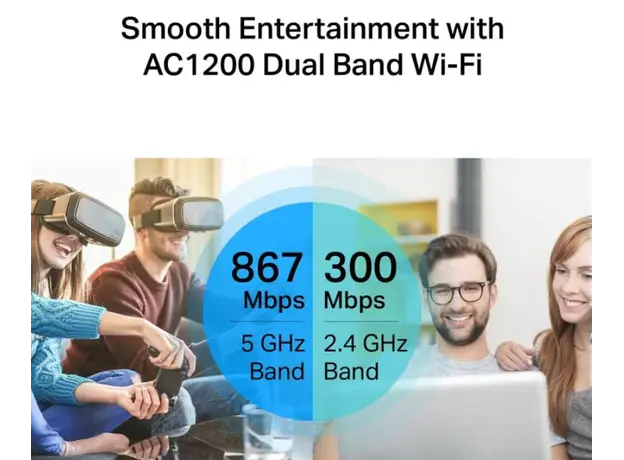 TP-LINK Archer C6/AC1200 Wireless Gigabit Router, 5 image