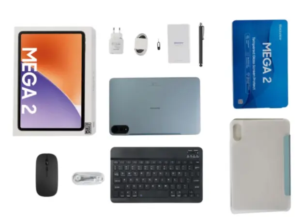 Tablet Blackview Mega 2 LTE 11.97' IPS 6GB 256GB GREEN with case, pen, Bluetooth mouse & keyboard, 5 image