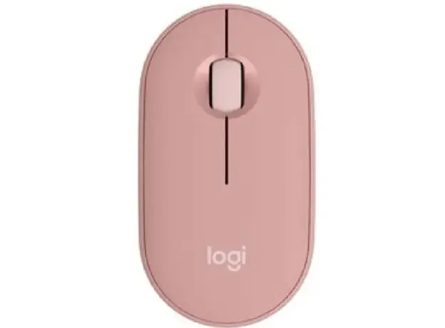 Mouse LOGITECH Pebble Mouse 2 M350s - TONAL ROSE - BT - EMEA-808 - DONGLELESS
