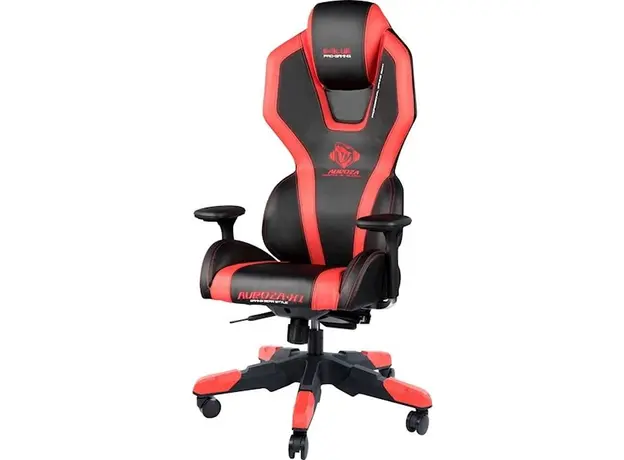 E-Blue Auroza Gaming Chair - RED EEC410BRAA-IA, 2 image