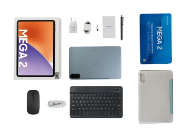 Tablet Blackview Mega 2 LTE 11.97' IPS 6GB 256GB Grey with case, pen, Bluetooth mouse & keyboard, 6 image