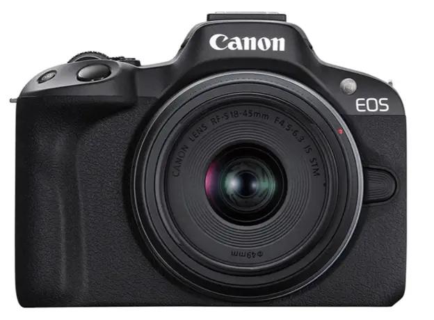 Canon EOS R50 RF-S 18-45 Creator Kit Black