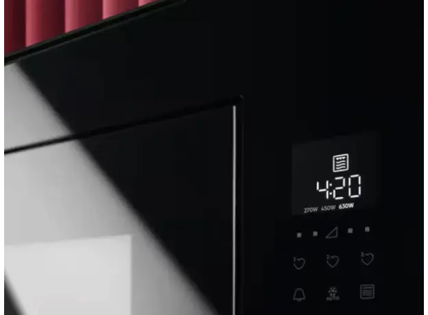 Built-in microwave oven AEG TB6SM261FB / 900W / 45.9x59.6x40.4cm / Black, 3 image