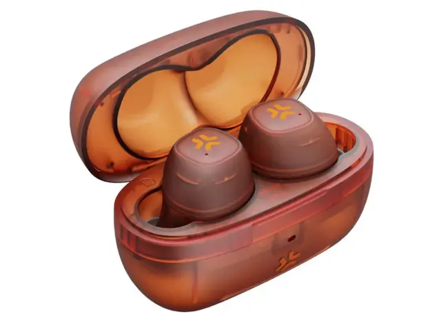 Celly TRANSPARENT TWS BUSD ORANGE earphones