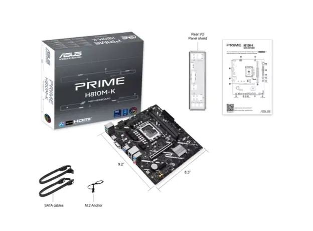 Motherboard Asus PRIME H810M-K - 90MB1N10-M0EAY0, 5 image