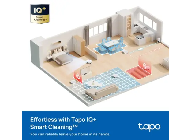Robot Vacuum TP-LINK LiDAR Navigation Robot Vacuum and Mop with Auto-Empty Dock, 6 image
