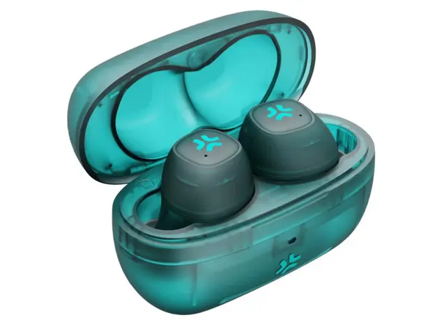 Celly TRANSPARENT TWS BUSD TURQUOISE headphones