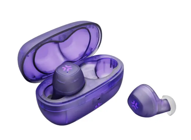 Celly TRANSPARENT TWS HEADPHONES LILAC, 5 image