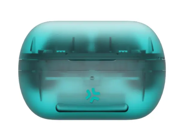 Celly TRANSPARENT TWS BUSD TURQUOISE headphones, 3 image