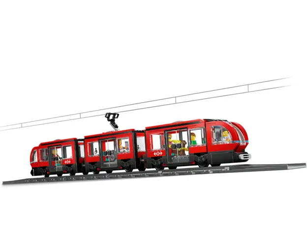 LEGO Constructor City Downtown streetcar and station, 3 image