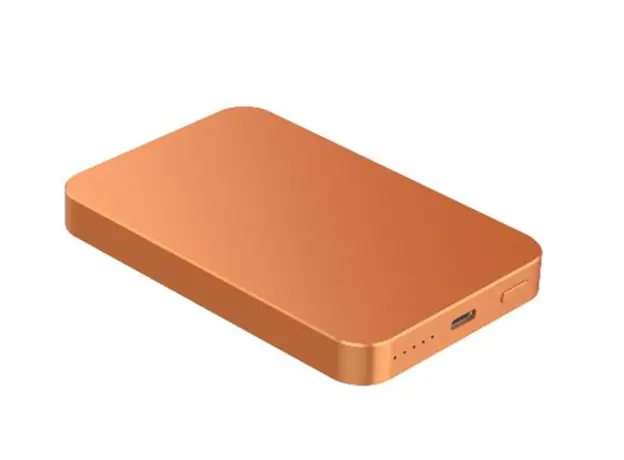 Portable charger Celly MAGSAFE PB MATCH 5000MAH ORANGE, 2 image