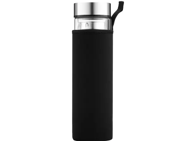 Thermos Ardesto Double wall Bottle, 450ml, borosilicate glass, stainless steel, 4 image