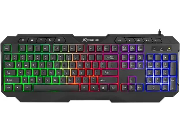 Keyboard, headphones, mouse, and mouse pad XTRIKE ME CMX-415 EN Wired 4in1 combo, 2 image
