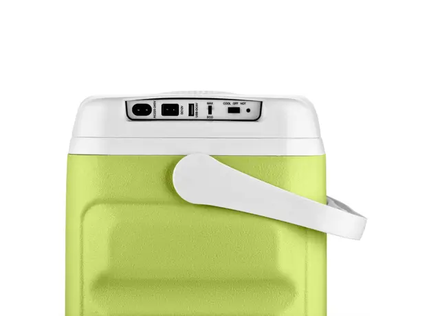 Passenger refrigerator ARDESTO travel refrigerator, 2in1, 29l, 220/12V, heating 55°C, cooling 18-20°C, USB port, 5kg, light green, 5 image